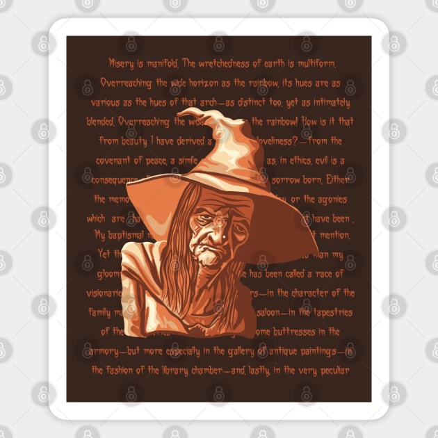 Wise Old Witch Magnet by Slightly Unhinged